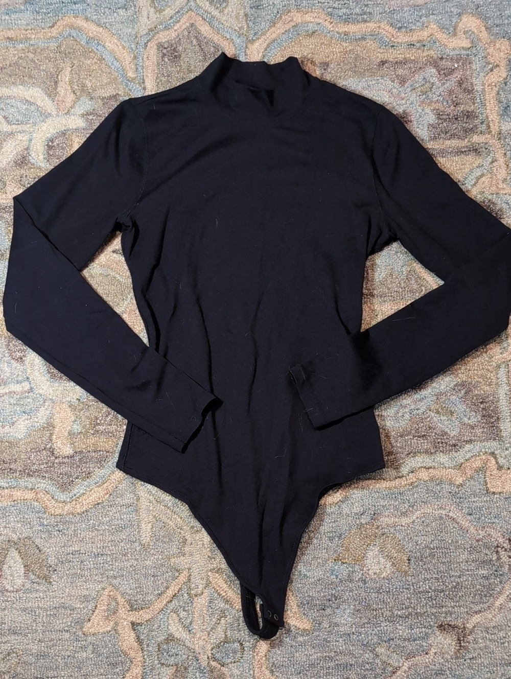 Abercrombie & Fitch Mock Neck Bodysuit